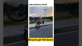 Bicycle Girl Fell Down Funny Video #Funnyfails #Failsfunny #Shorts #Funnyviral #Aamerhabib