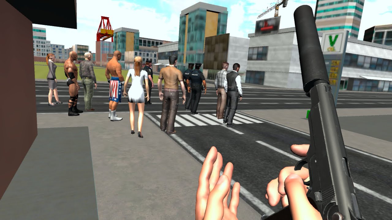 Hitman Simulator (Nightclub simulator)Becoming a Hitman in training! - YouTube
