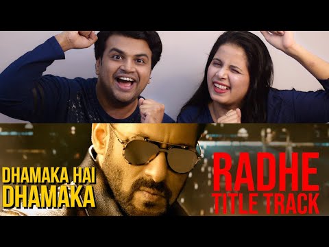 Radhe Title Track Reaction | Radhe - Your Most Wanted Bhai | Salman Khan & Disha Patani| Sajid Wajid