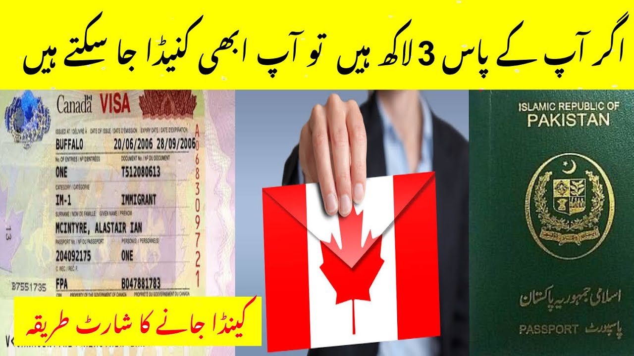canada visit visa expenses from pakistan