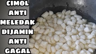 CIMOL RECIPE, ANTI EXPLOSION, anti-deflation, available ingredients