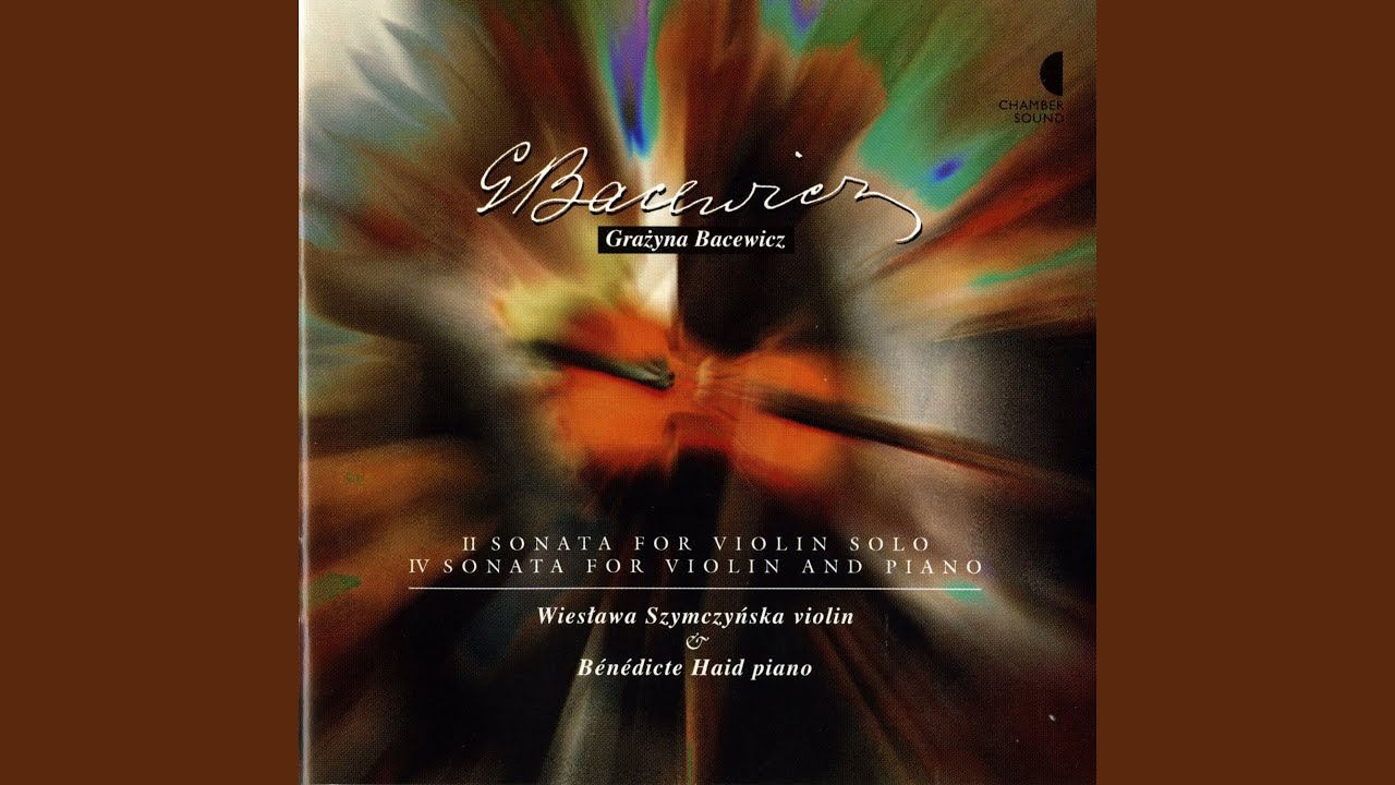 YouTubeでViolin Sonata No. 4: I. Moderato - Allegro non troppoを視聴