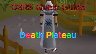OSRS Death Plateau Quest Guide (Realtime)
