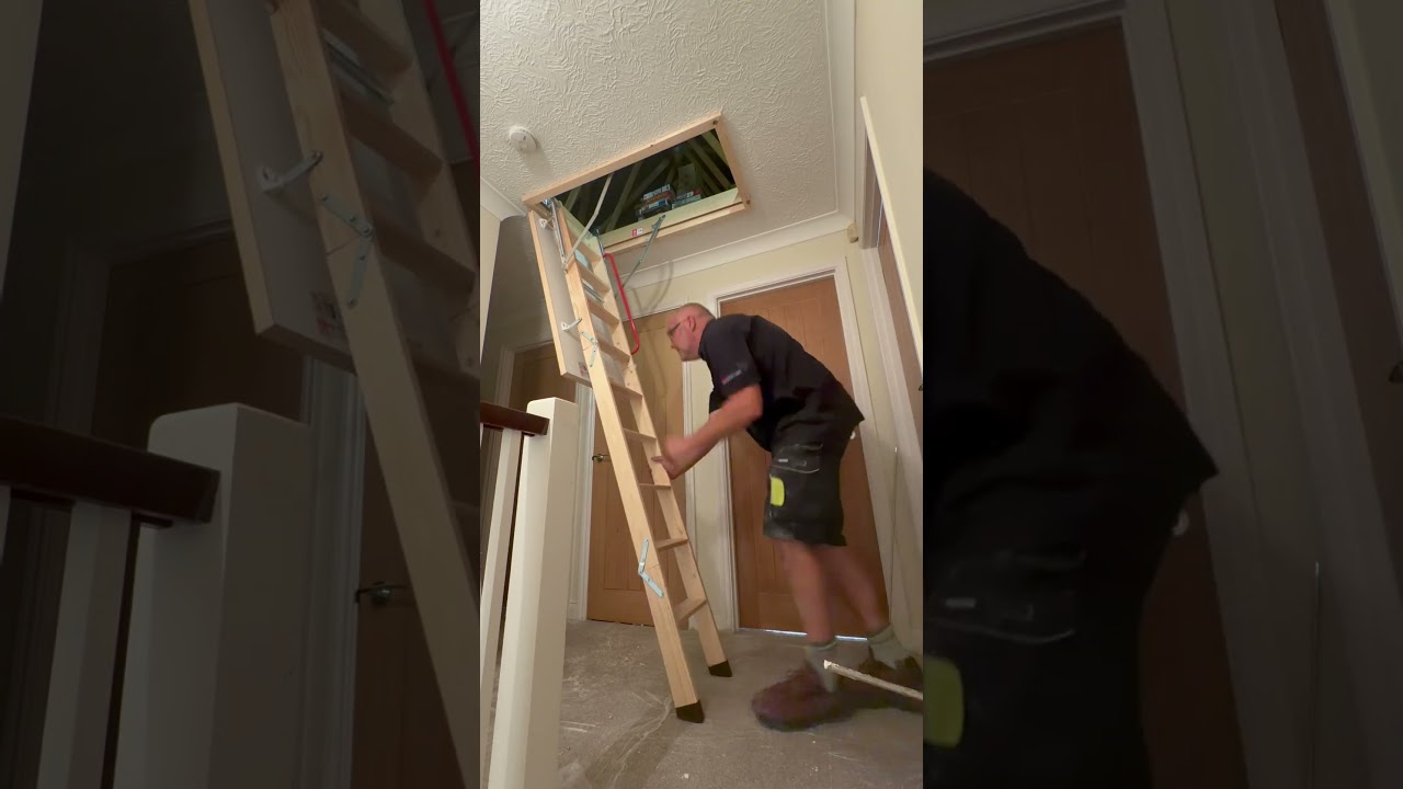 How did I get into Loft Ladders? #loft #loftladder #construction #diy #home