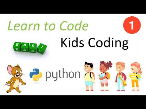 Python Introduction | Kids Coding | Learn Python | Print Hello World | Part 1