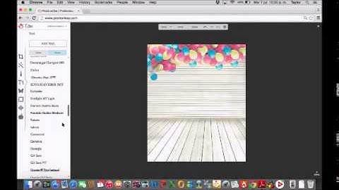 Using Word Fonts in Picmonkey