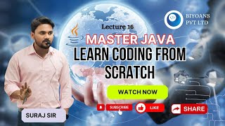JAVA LECTURE 16 @BIYOANS
