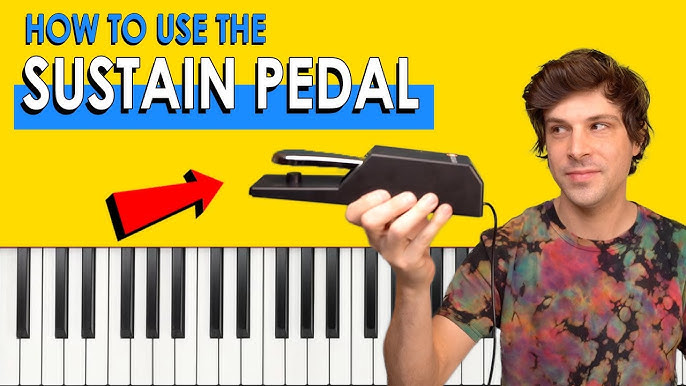 🤓 How To Use The Pedal When Playing The Piano?? - Sustain Pedal Piano  Lesson 