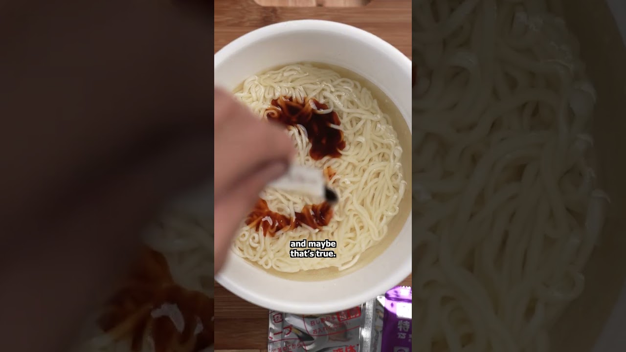 Ramen with NO Toppings