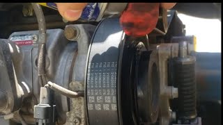 Freightliner Cascadia AC Not Working / Fixing Locked up AC Compressor (Temporary Fix) PART2, KW VOLV