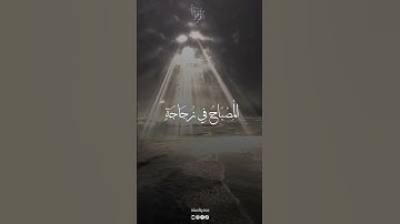 اللَّهُ نُورُ السَّمَاوَاتِ وَالْأَرْضِ ، سورة النور بصوت القارئ محمد صديق المنشاوي #النور