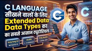 7.7) C Language सीखने वालों के लिए Extended Data Types का सबसे आसान ट्यूटोरियल