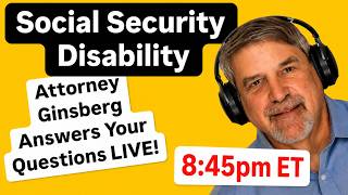Talking Social Security Disability With Attorney Jonathan Ginsberg 📱