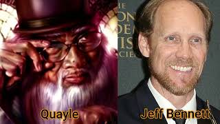 Character and Voice Actor -  Baldur's Gate - Quayle - Jeff Bennett