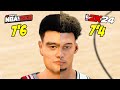 Dunking With The Tallest Player In Every NBA 2K