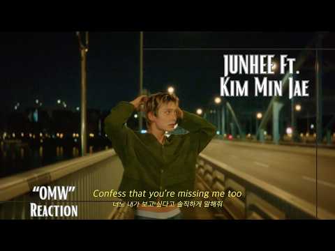 Reaction | JUNHEE 'OMW (Feat. Kim min jae)' Visualizer (Full Audio)