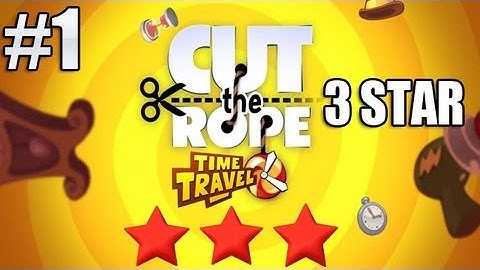 Cut The Rope Time Travel 3 Star Walkthrough Part 1 HD - The Middle Ages