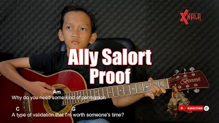 Ally Salort - Proof Guitar Chords Cover