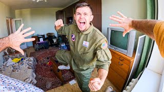 Escaping Angry Military Dad Comedy Parkour Pov Vietnam Maverick Top Gun