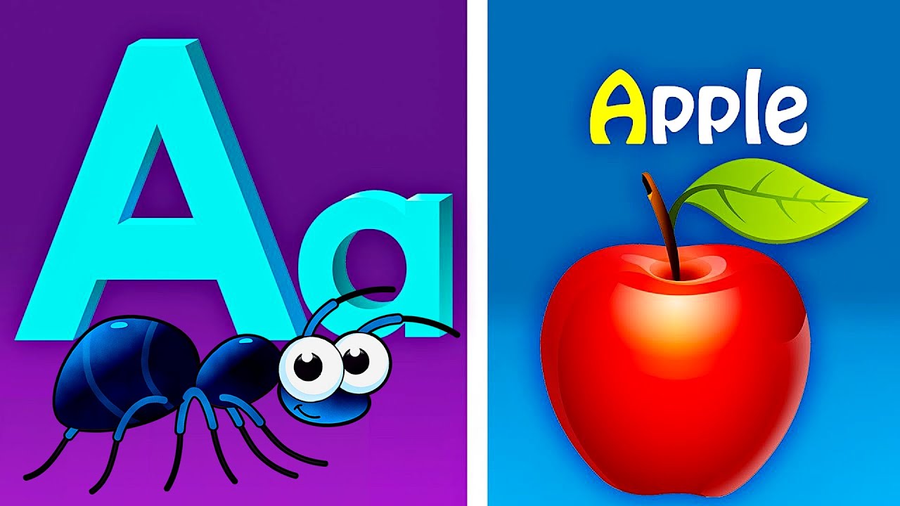 Phonics Song for Kids | A is For Apple B is For Ball | ABC Alphabet ...