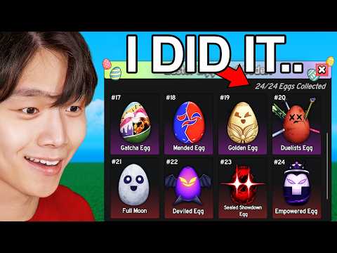 Collecting EVERY Egg in Blox Fruits Easter Update