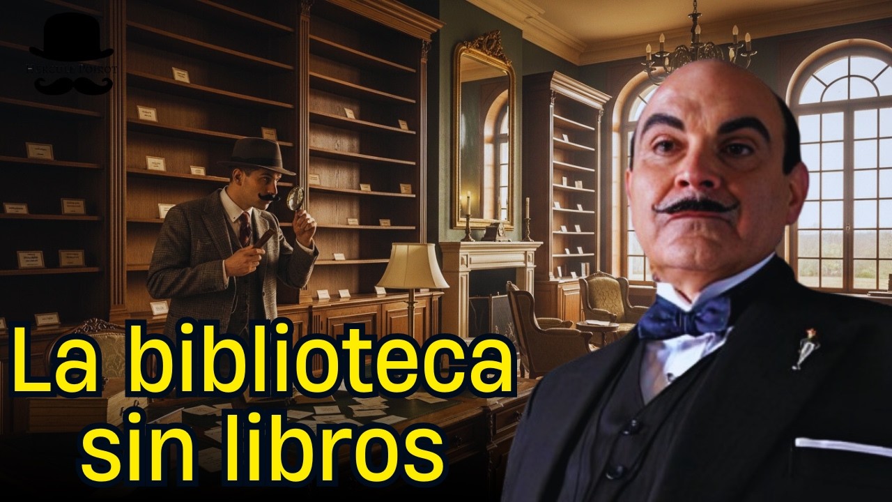 La biblioteca sin libros Misterio Hércules Poirot