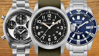 Top 20 Watches Under $1000 (Dive, Dress, Chrono, GMT, Field)
