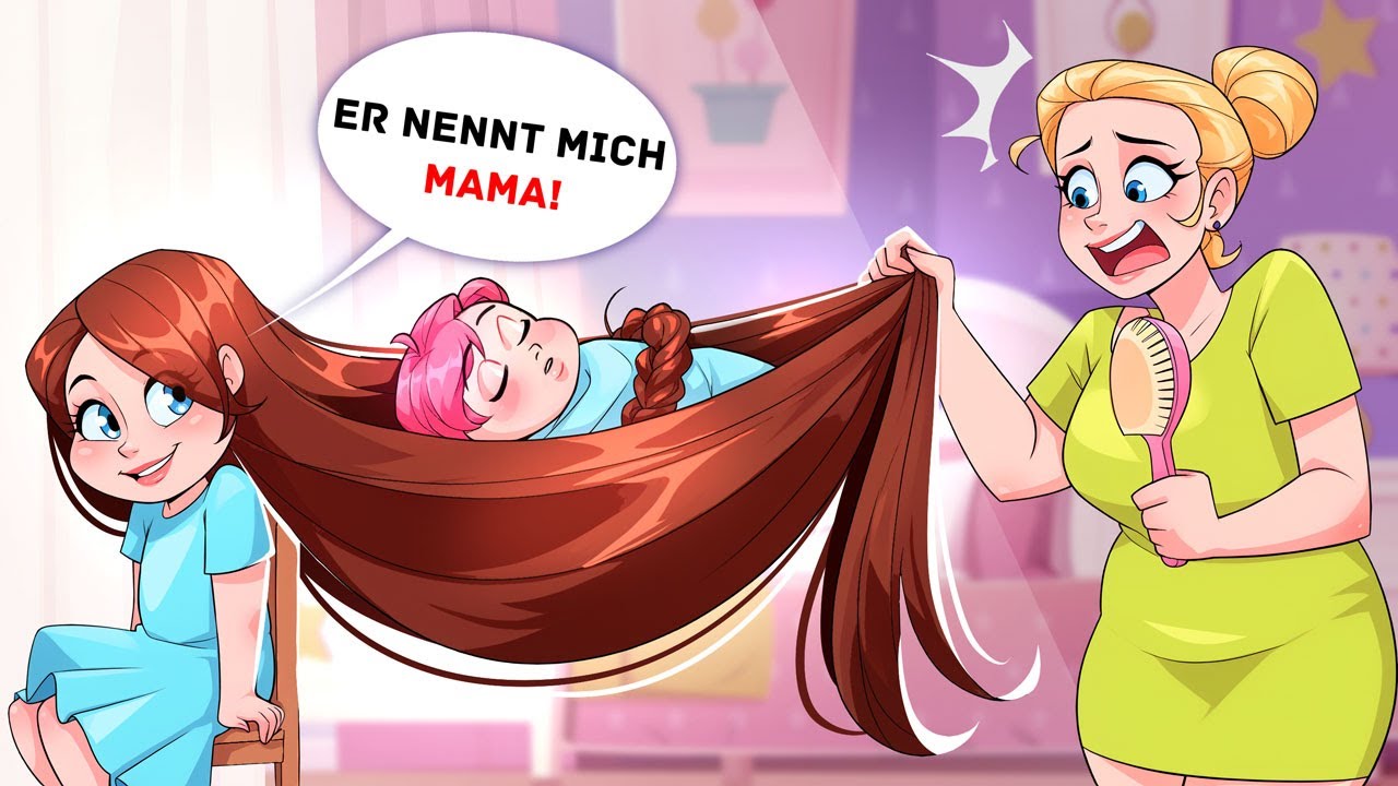 Meine Haare sind so lang, dass ich nicht allein lebe