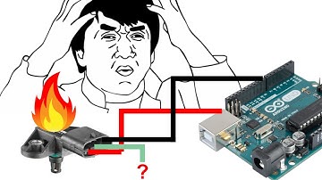 Bench test sensors with Arduino microcontroller (low-tech version) | 3-wire MAP sensor | Part 1