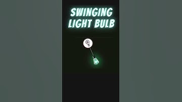 Swinging Light Bulb | Swinging Light Bulb Animation 😍| CSS Animations | #shorts