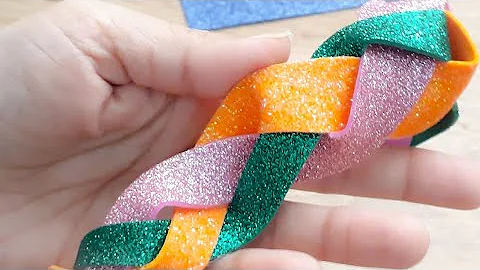 Diy Christmas Decorations|Christmas tree ornaments from Glitter Foam sheet|Quicky Crafts