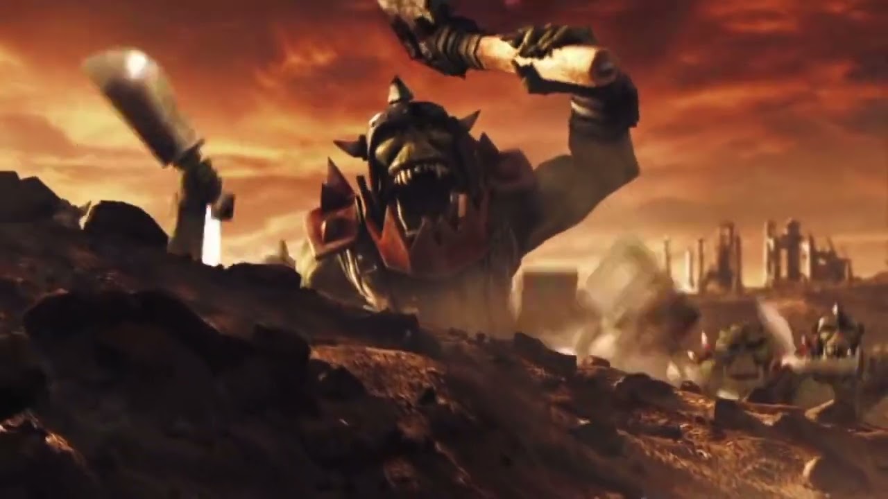 Warhammer 40,000 Dawn Of War Intro Cinematic Trailer YouTube