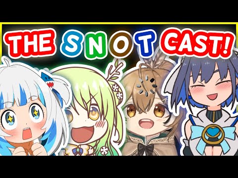 The Birth Of A New HoloEN Podcast: The SNOT Cast! | HololiveEN Clips