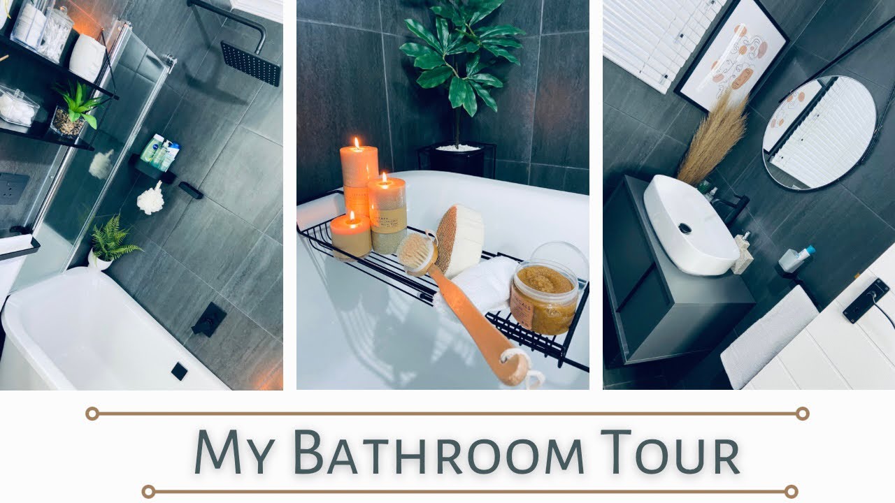 Detailed Bathroom Tour| Apartment Tour| Bathroom Decor| South African ...