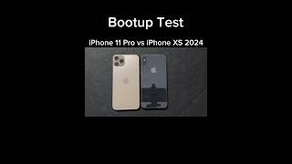 iPhone 11 Pro  vs iPhone XS BOOTUP TEST