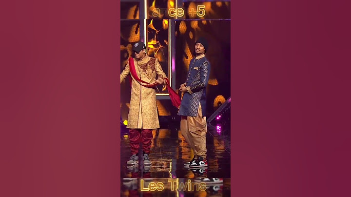 Les Twins In Dance Plus 5🔥🔥🔥