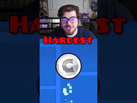Is this the HARDEST COIN in GEOMETRY DASH!? #geometrydash #gd #gaming