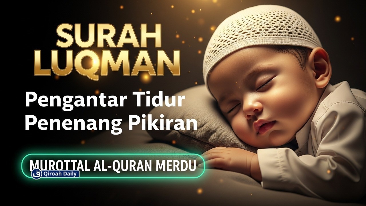 MUROTTAL MERDU SURAH LUQMAN | AL-QURAN UNTUK PENGANTAR TIDUR SUARA MERDU DAN MENYEJUKKAN HATI