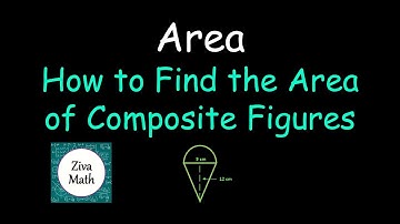 How to Find Area of Composite Figures | Composite Figures with Semicircles | Area