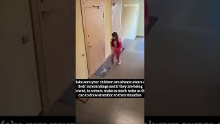 CREEPY MAN Follows Girl—cameras show a creepy man following a girl into an apartment building.