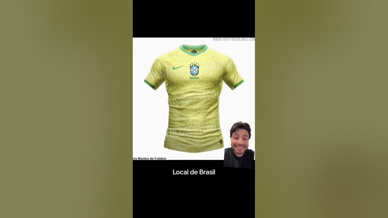 Es impactante: se filtró la camiseta Nike azul de Brasil para 2024 - Bitbol