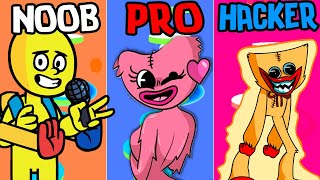 Playtime Player Vs Kissy Missy Vs Fly Huggy Wuggy - Tiles Hop Edm Rush