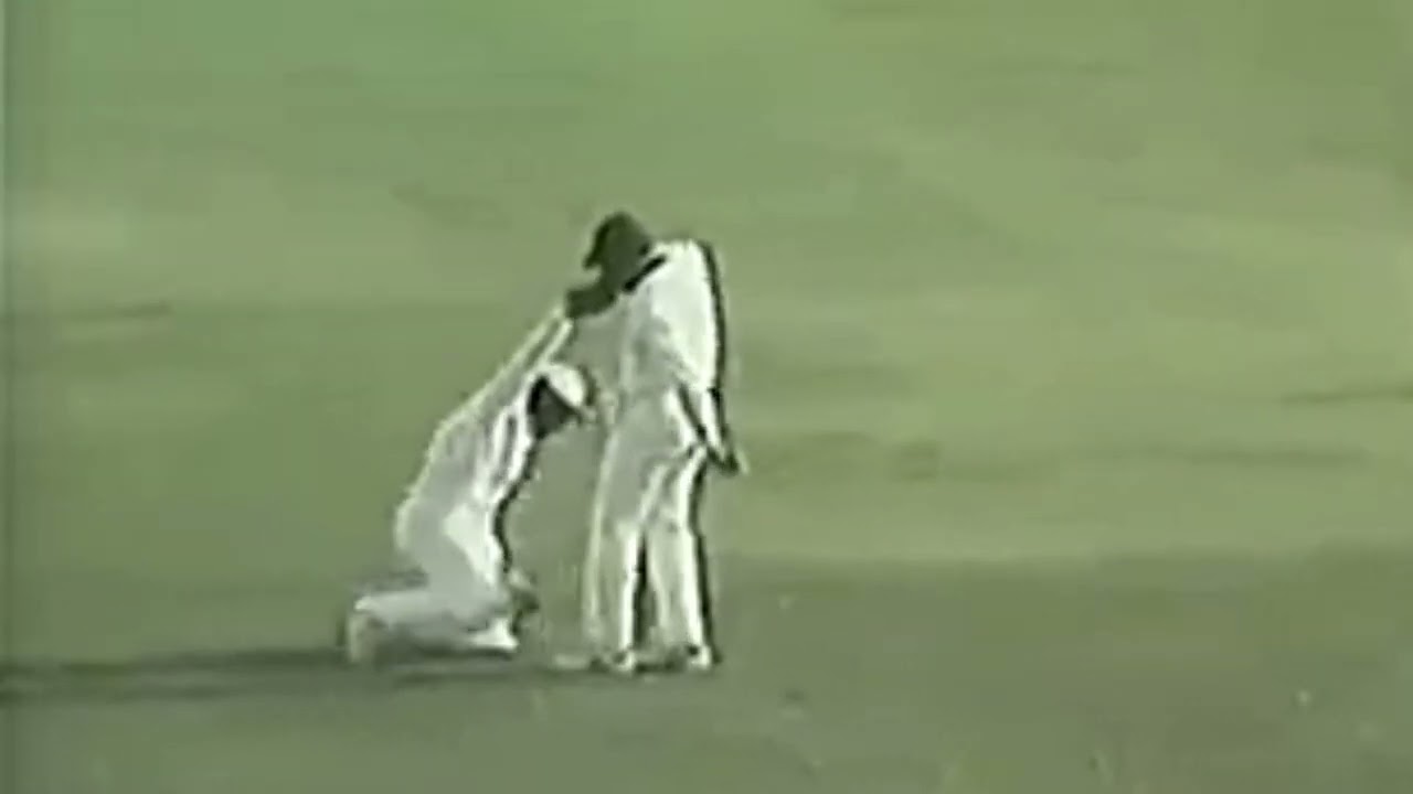 Curtly Ambrose Magnicient Bowl vs India 3rd Test, Port of Spain, April 15   20, 1989