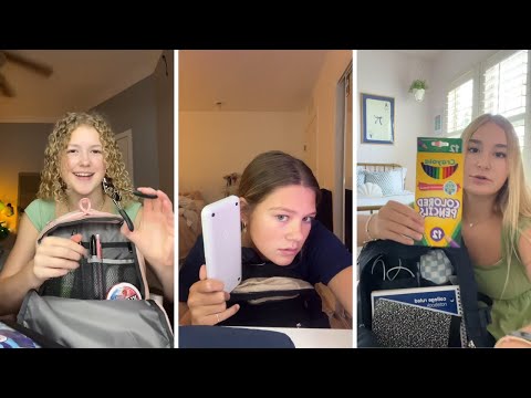 Whats in My Backpack ? | TikTok Compilation 13