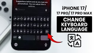 How to Change Keyboard Language on iPhone 17 / 17 Pro Max screenshot 3