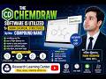 The ChemDraw software is utilized to draw chemical structures by the compound name.