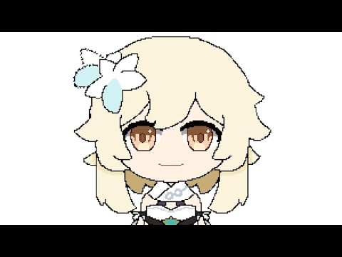 Lumine Pixel Art Sprite WIP Timelapse
