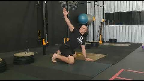 Mobilidade torácica com rotação