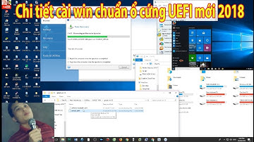 Cài win phân vùng khởi động trên ổ cứng SSD chuẩn UEFI GPT thế hệ mới