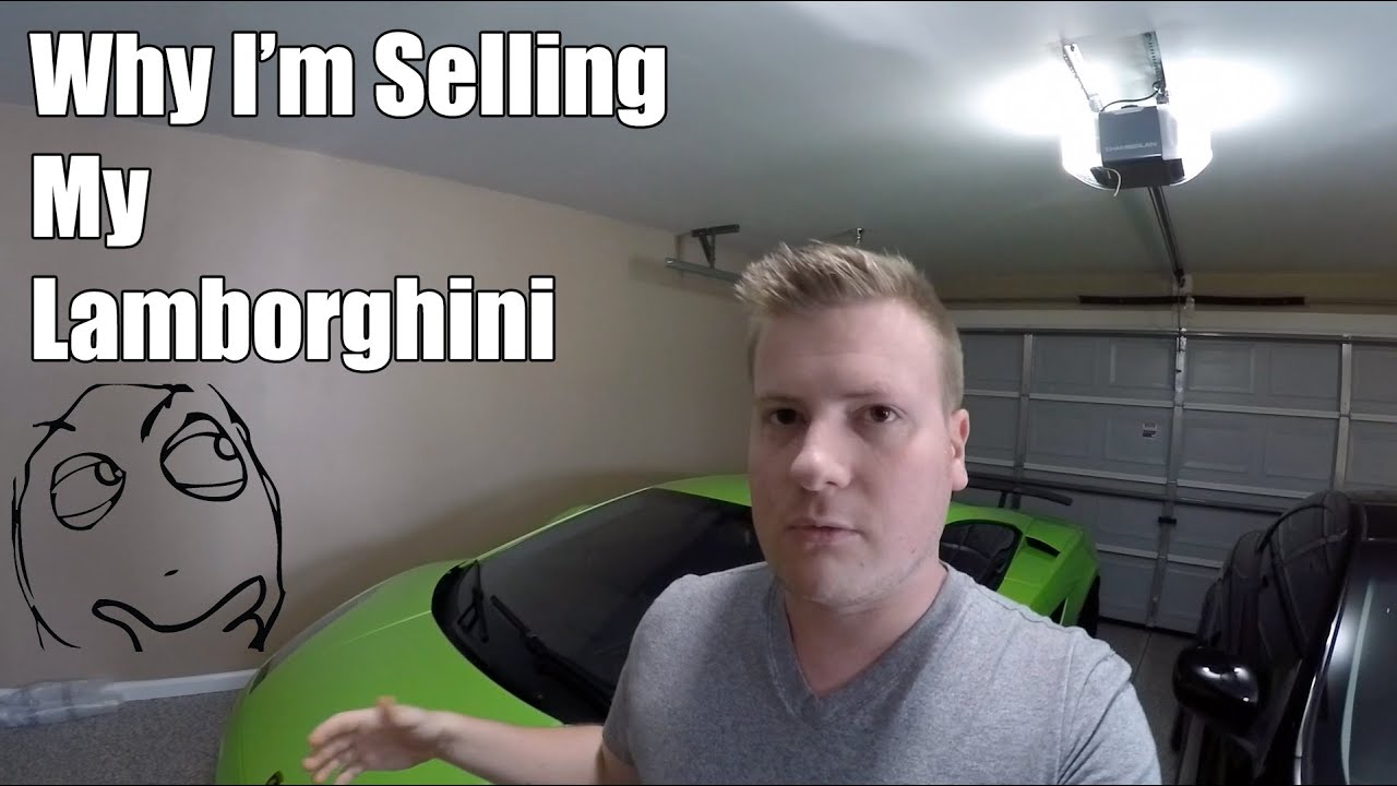 Why I'm Selling My Lamborghini